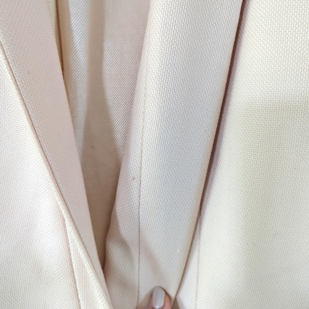 Stella McCartney Pale Pink Wool Blazer Size 44 - Picture 7 of 12